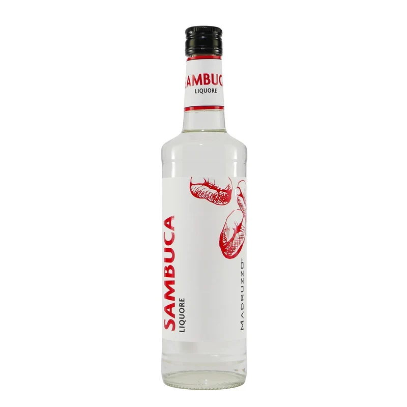 Madruzzo Sambuca Liquore mit Geschenk-Holzkiste