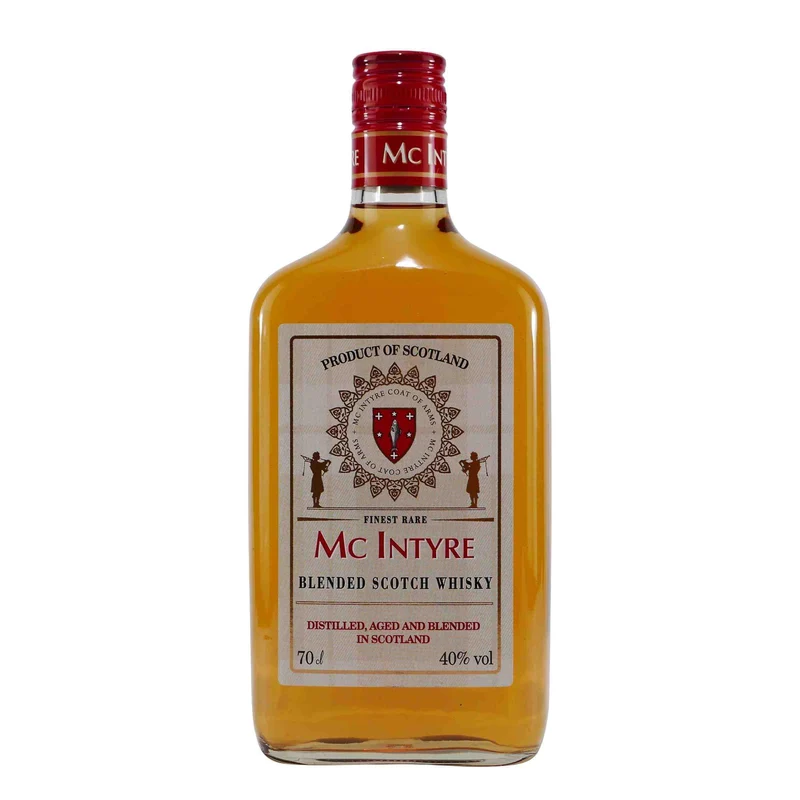 Mc Intyre Blended Scotch Whisky mit Geschenk-Holzkiste