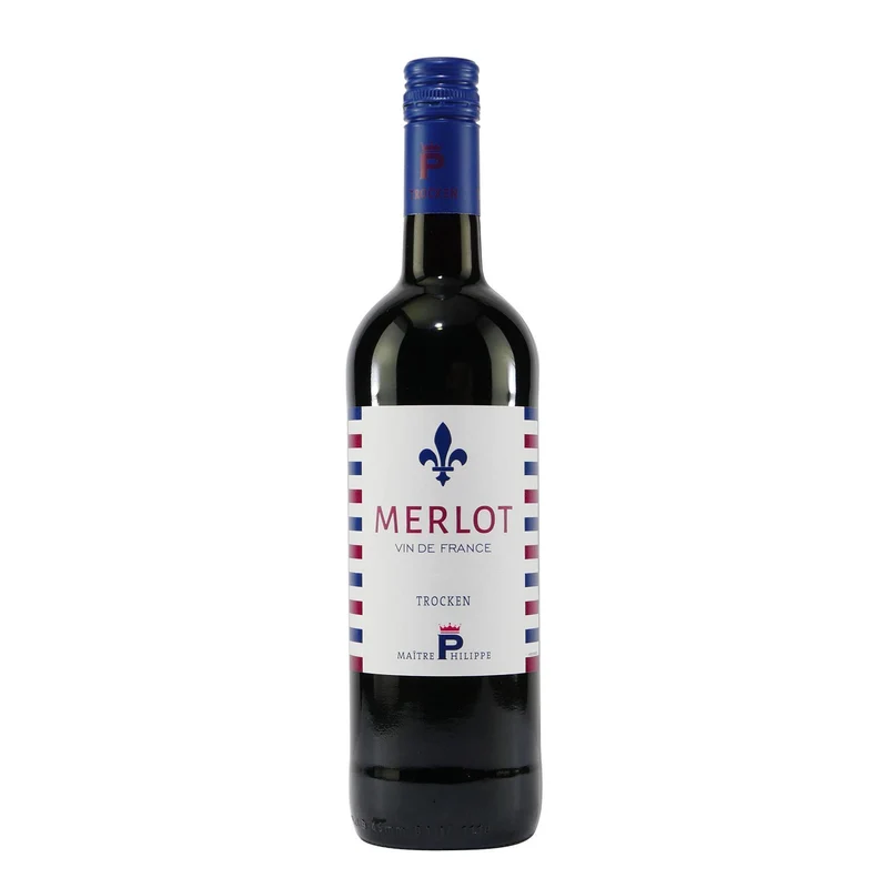 Maitre Philippe Merlot -trocken- (6 x 0,75L)