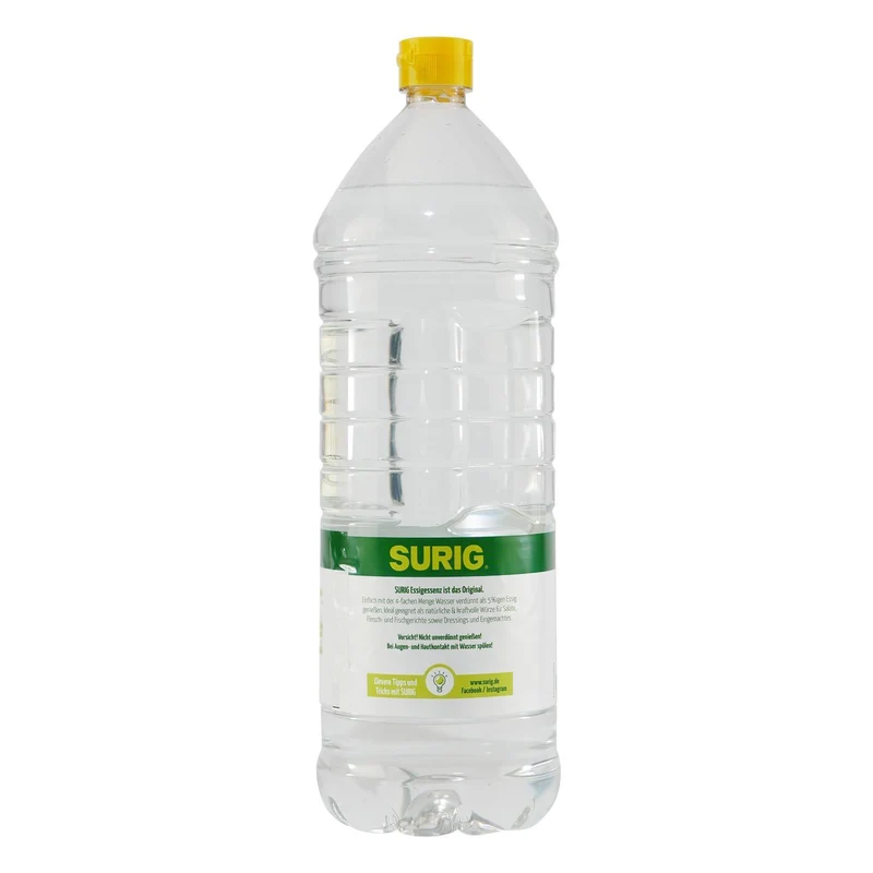 Surig Essig-Essenz Hell 24,9% Säure (6 x 2000g)