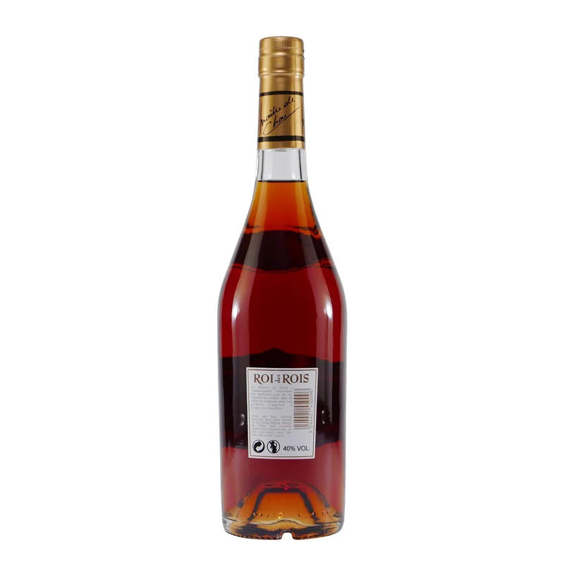 Roi des Rois Cognac V.S.O.P. mit Geschenk-Holzkiste