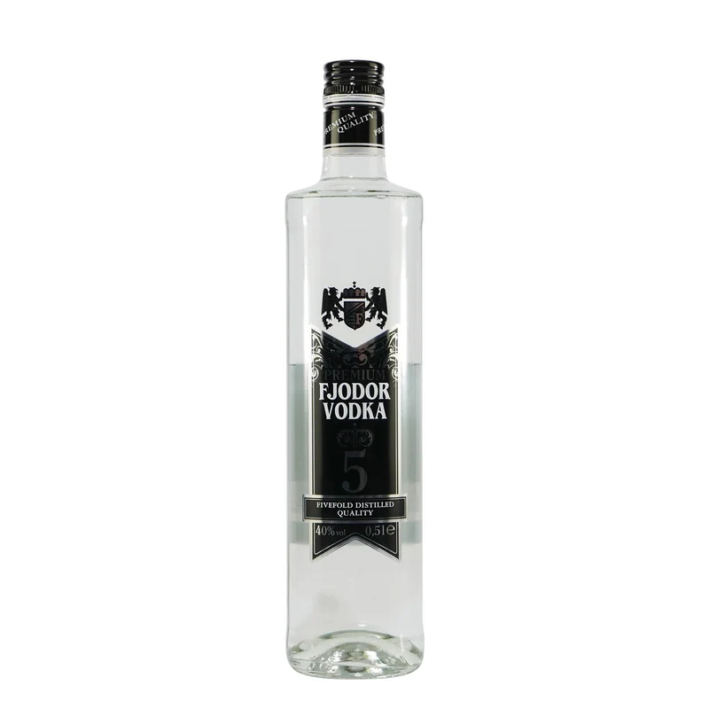 Fjodor Vodka Fivefold Distilled (6 x 0,5L)
