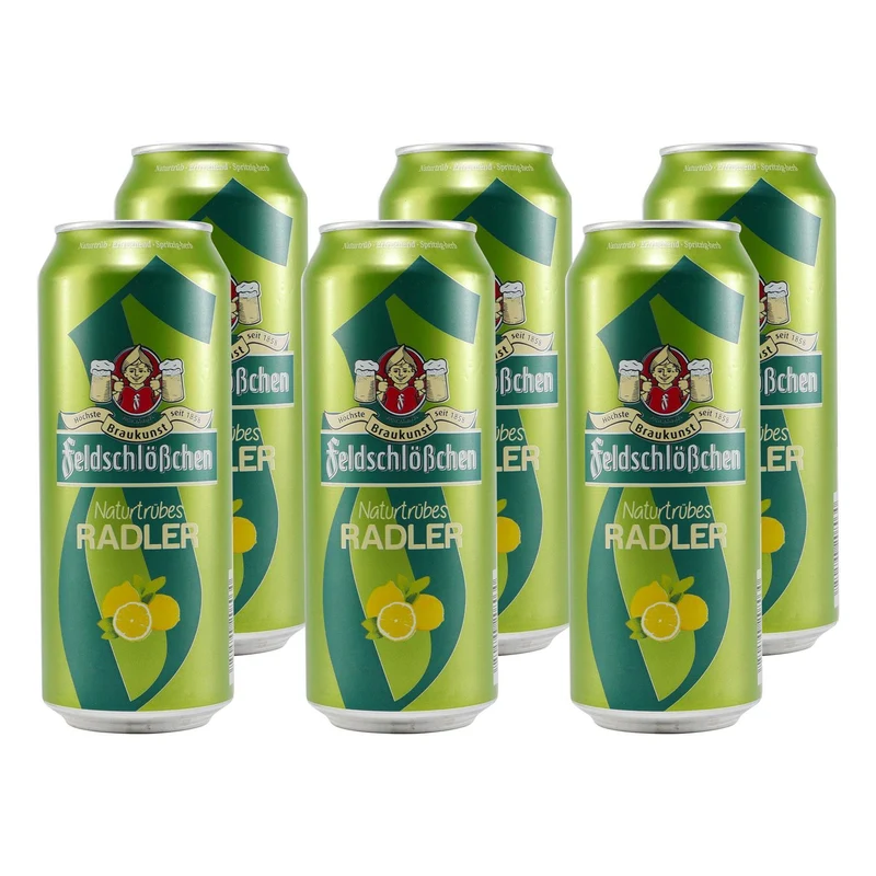 Feldschlößchen Naturtrübes Radler (24 x 0,5L) EINWEG