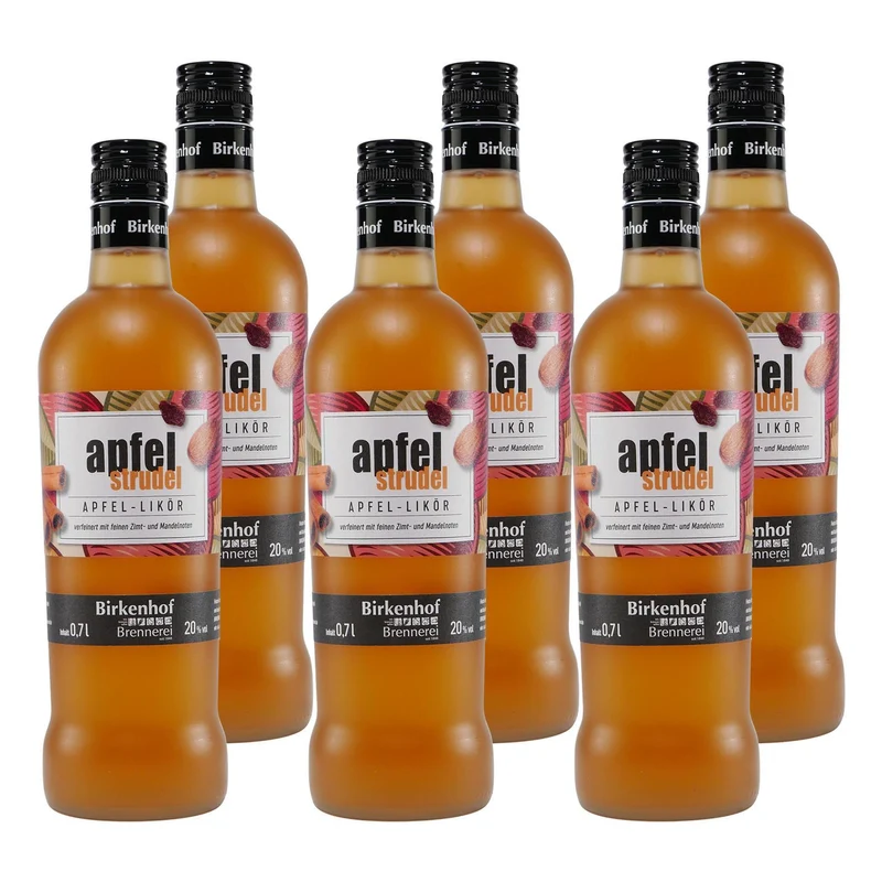 Birkenhof Apfelstrudel Likör (6 x 0,7L)