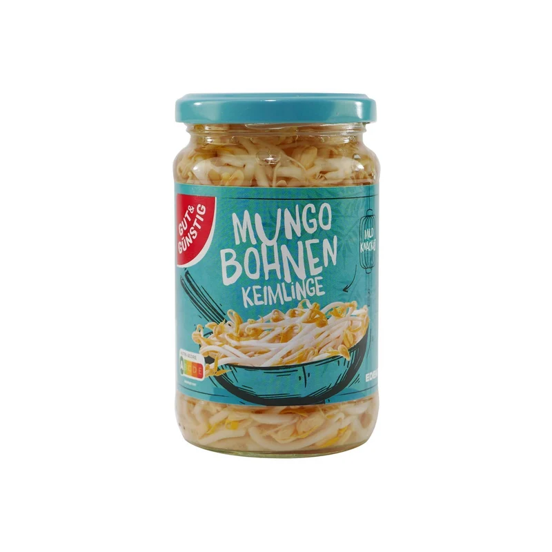 Gut & Günstig Mungobohnenkeimlinge (6 x 330g)