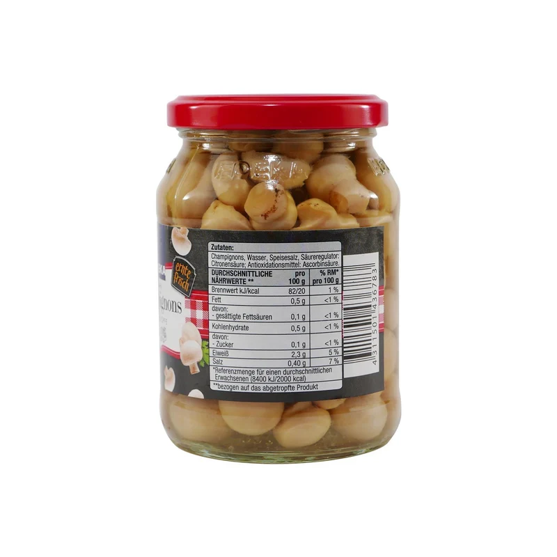 Edeka Champignons Ganze Köpfe Minis (6 x 330g)