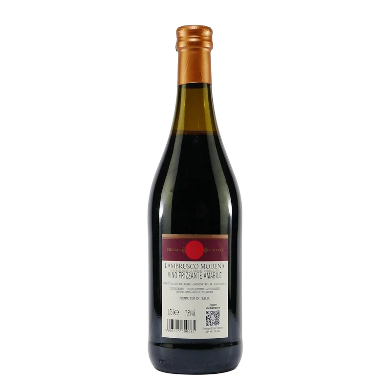 Chiarli Lambrusco Modena DOC -lieblich- (6 x 0,75L)