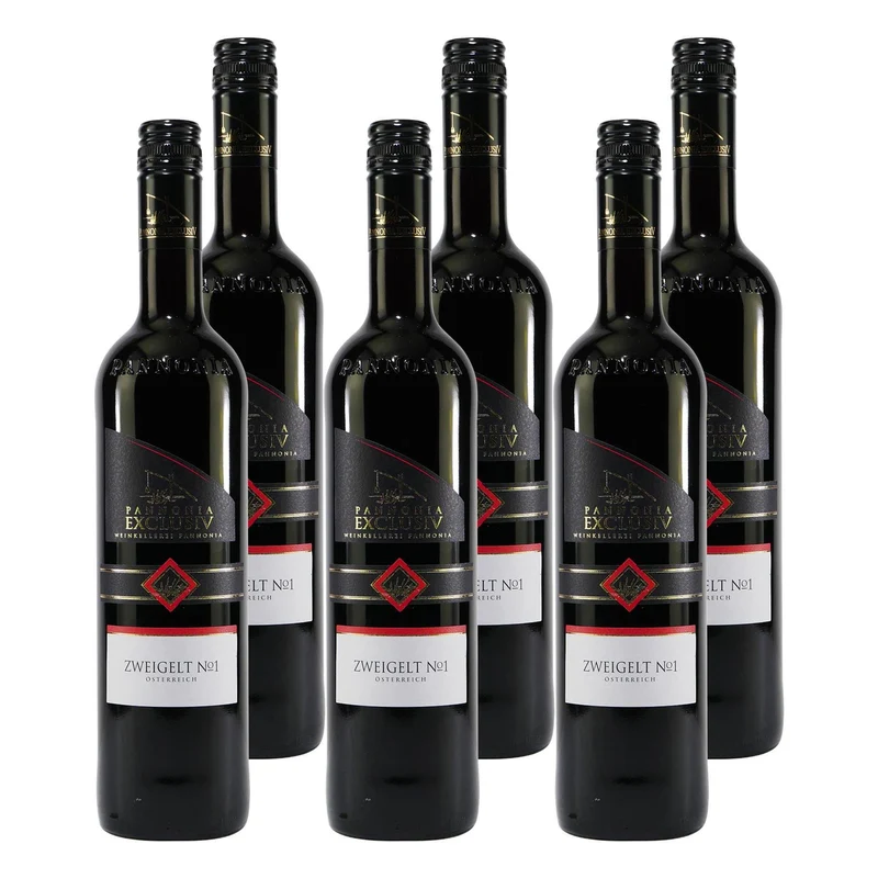 Pannonia Exclusiv Zweigelt -halbtrocken- (6 x 0,75L)