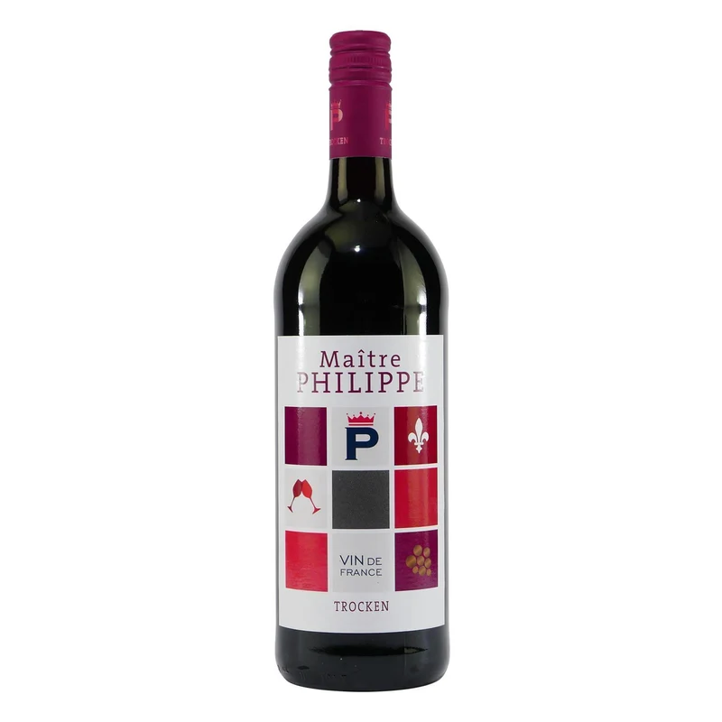 Maitre Philippe Rotwein -trocken- (6 x 1,0L)