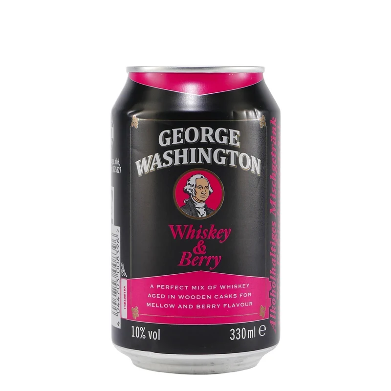 George Washington Whiskey & Berry (12 x 0,33L) EINWEG