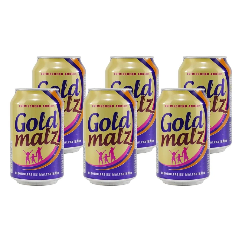 Goldmalz Alkoholfreies Malzgetränk (24 x 0,33L) EINWEG