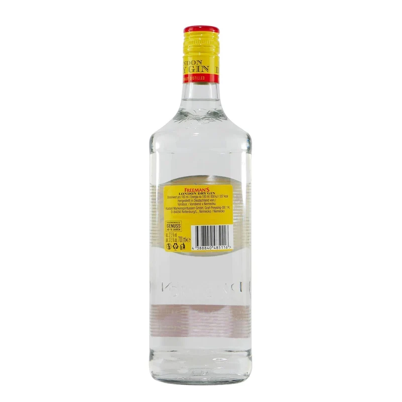 Freeman´s London Dry Gin mit Geschenk-Holzkiste