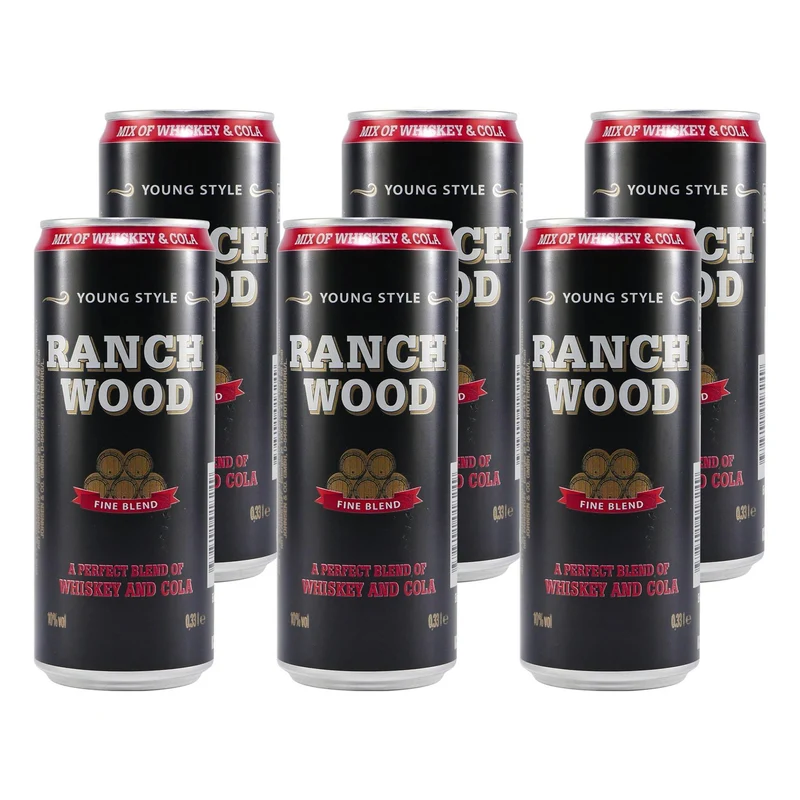 Ranch Wood Whiskey & Cola (12 x 0,33L) EINWEG