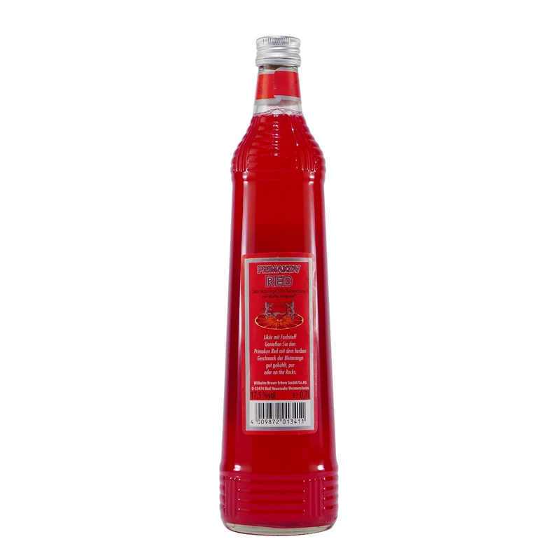 Primakov Red Blutorangen-Likör (6 x 0,7L)