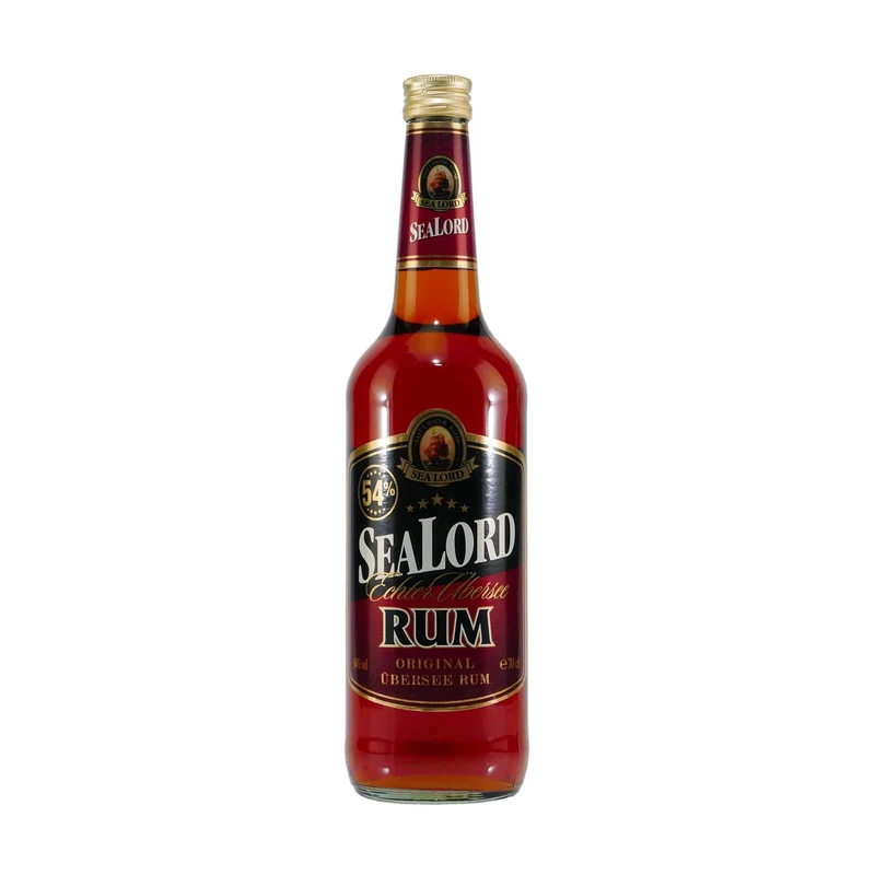 Sealord Echter Übersee Rum 54% (6 x 0,7L)