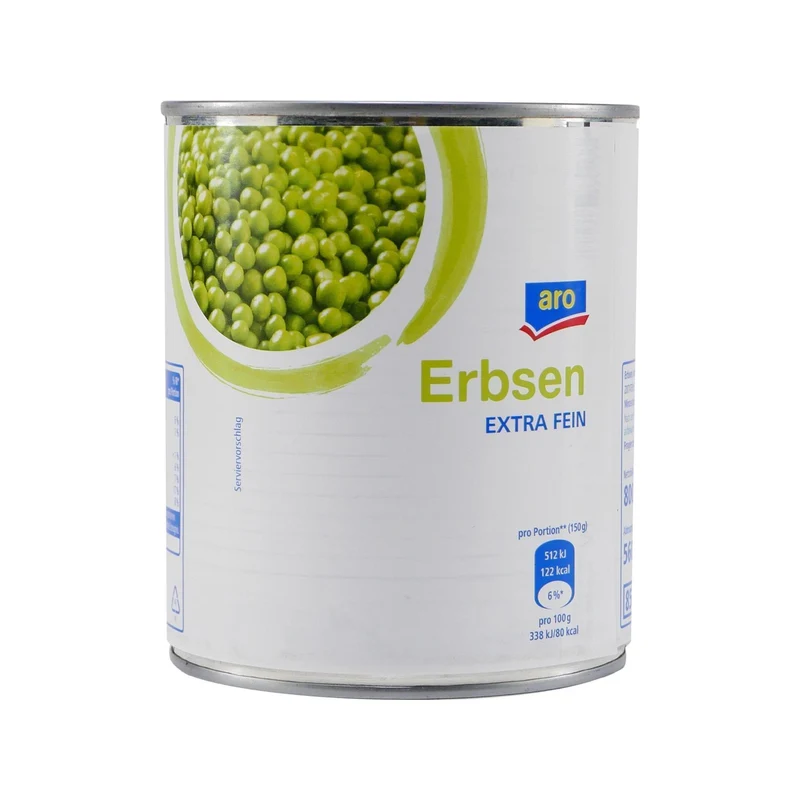 aro Erbsen -extra-fein- (12 x 800g)