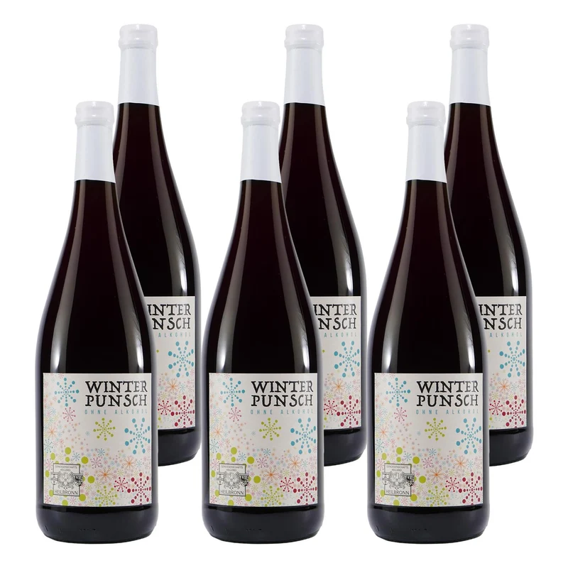 Winter-Punsch Rot Alkoholfrei (6 x 1,0L)