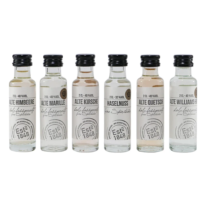 Birkenhof Tasting-Set Feine Spirituosen (6 x 0,02L)