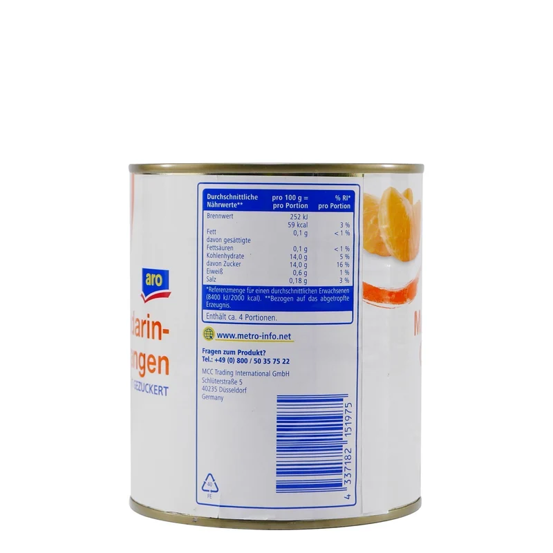 aro Mandarin-Orangen (6 x 820g)