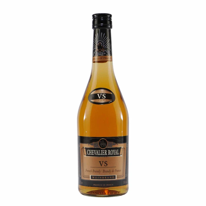 Chevalier Royal Weinbrand V.S. mit Geschenk-Holzkiste