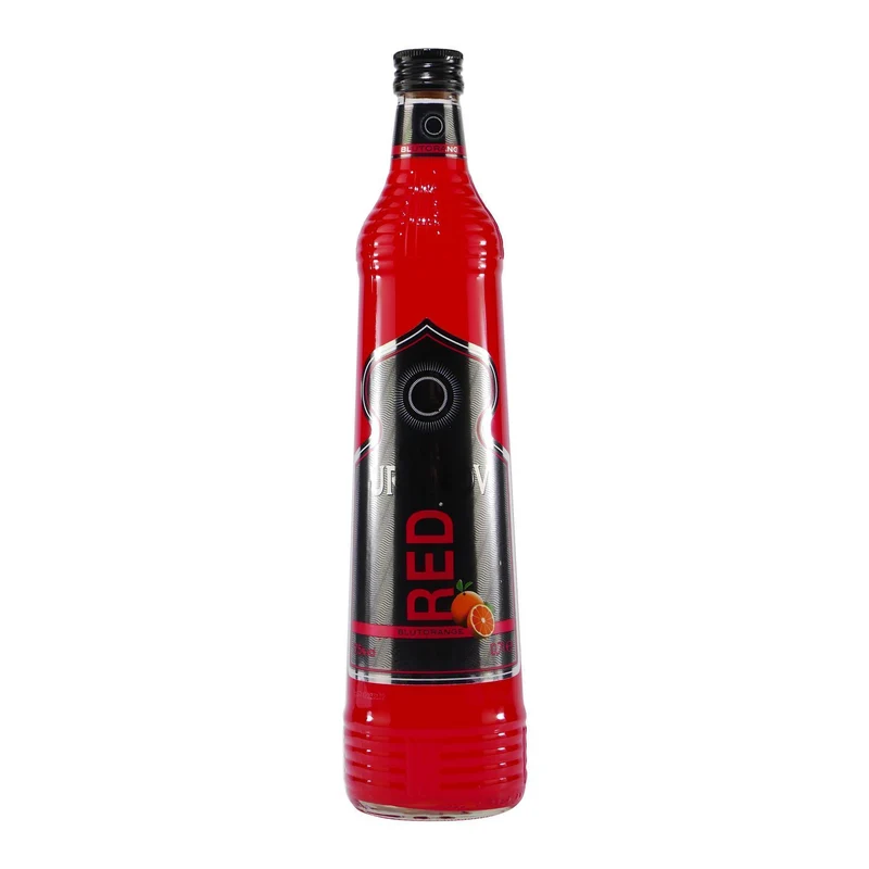 Fürst Uranov Red Blutorange Likör und Vodka mit Geschenk-HK
