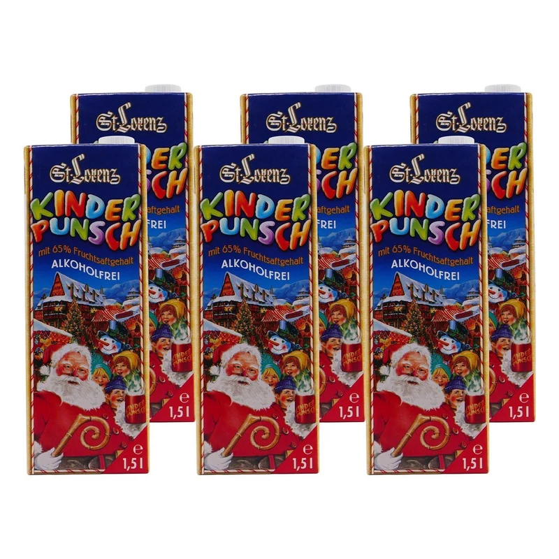 St. Lorenz Kinder-Punsch -alkoholfrei- (8 x 1,5L)