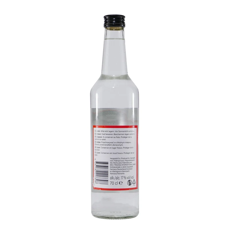 Olando Peach Liqueur mit Geschenk-Holzkiste