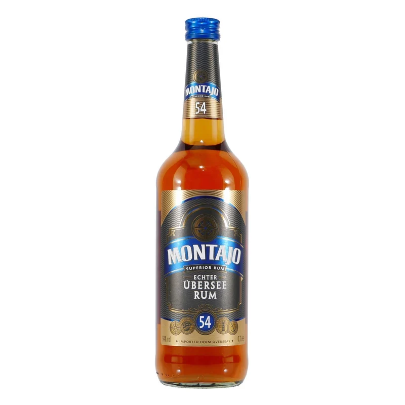 Montajo Echter Übersee Rum 54%