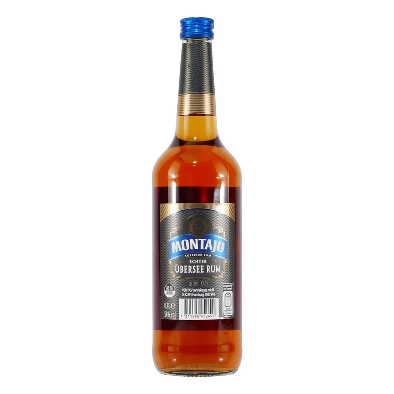 Montajo Echter Übersee Rum 54%