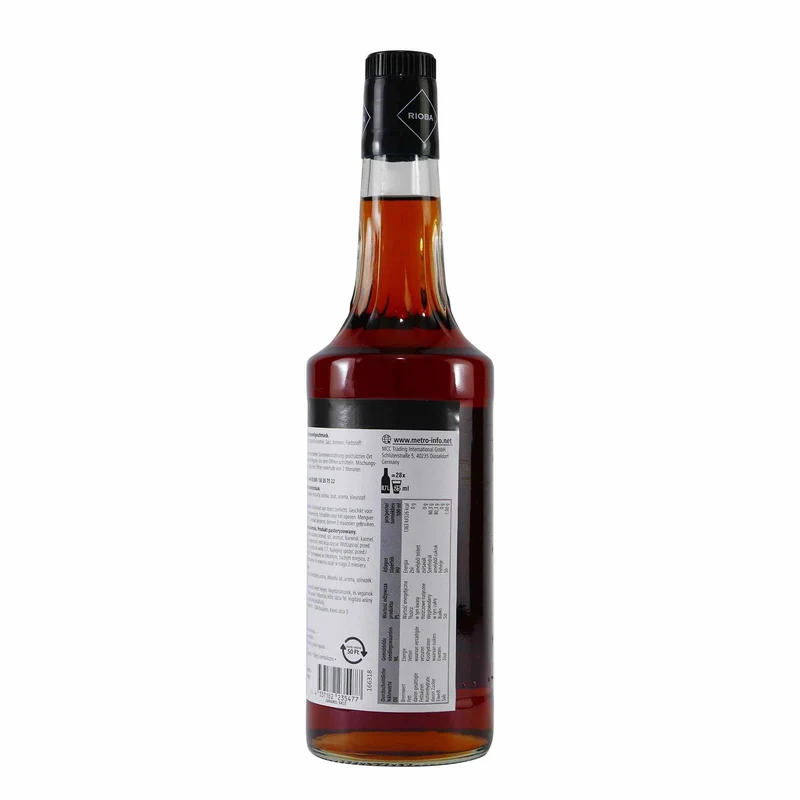 Rioba Salted Caramel Flavour Syrup