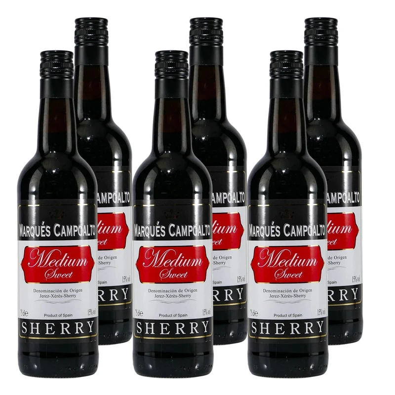 Marqués Campoalto Sherry -Medium Sweet- (6 x 0,75L)