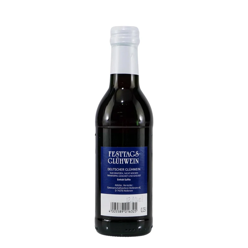 Festtags-Glühwein Rot (24 x 0,25L)