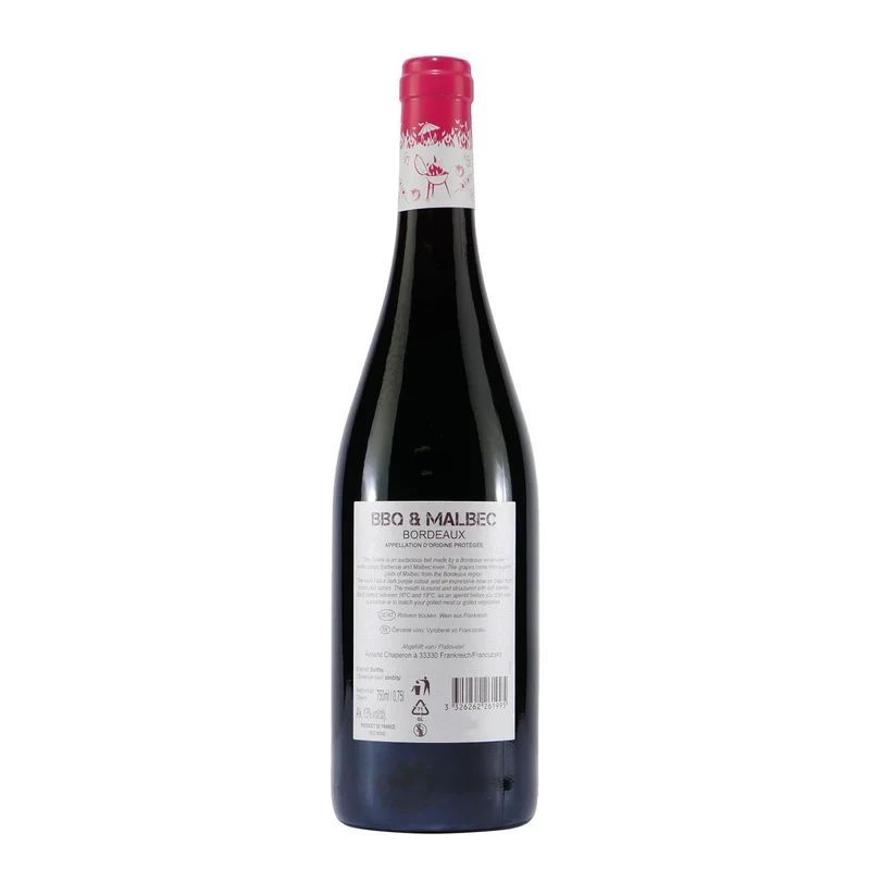BBQ & Malbec Bordeaux AOP -trocken- (6 x 0,75L)