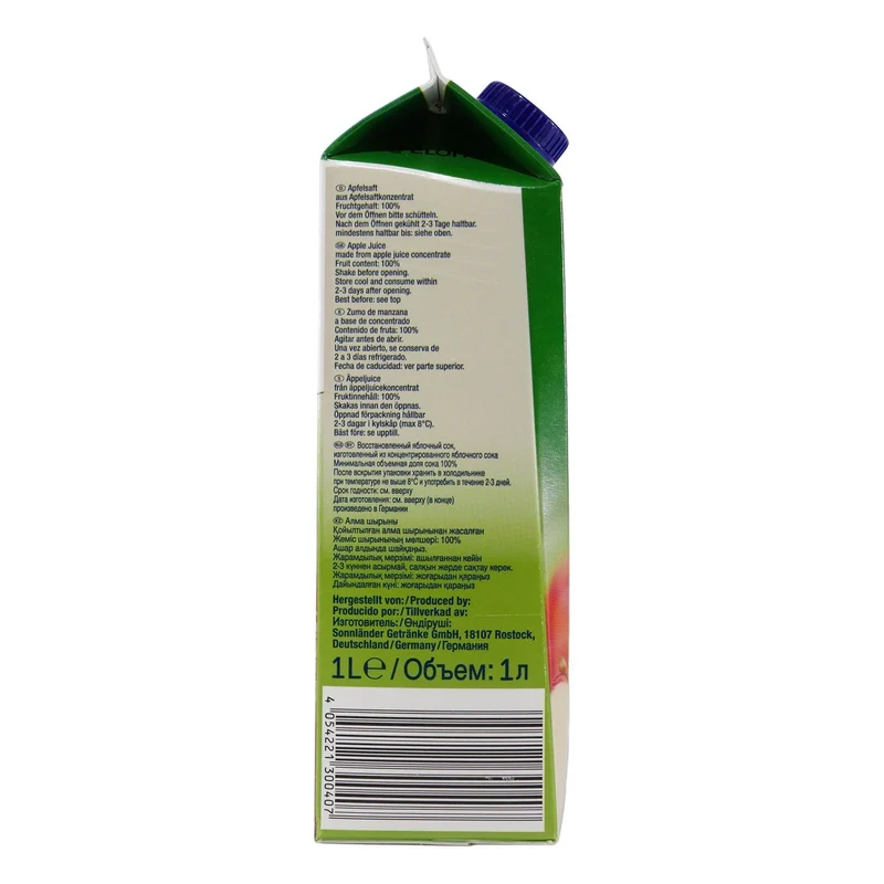 Sonnländer Apfelsaft (8 x 1,0L)