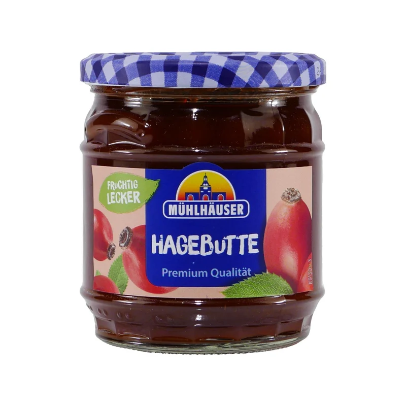 Mühlhäuser Hagebutte Konfitüre (8 x 0,45 Kg)