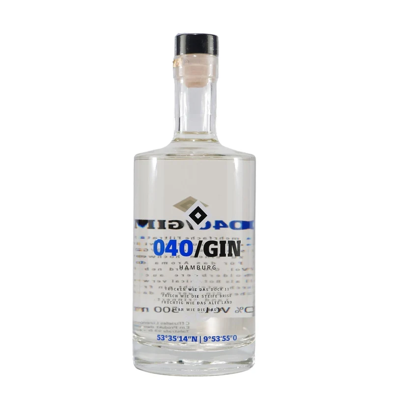 HSV 040 Gin mit Geschenk-Holzkiste