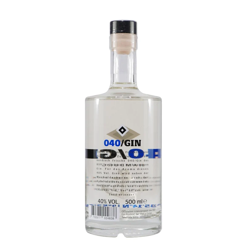HSV 040 Gin mit Geschenk-Holzkiste