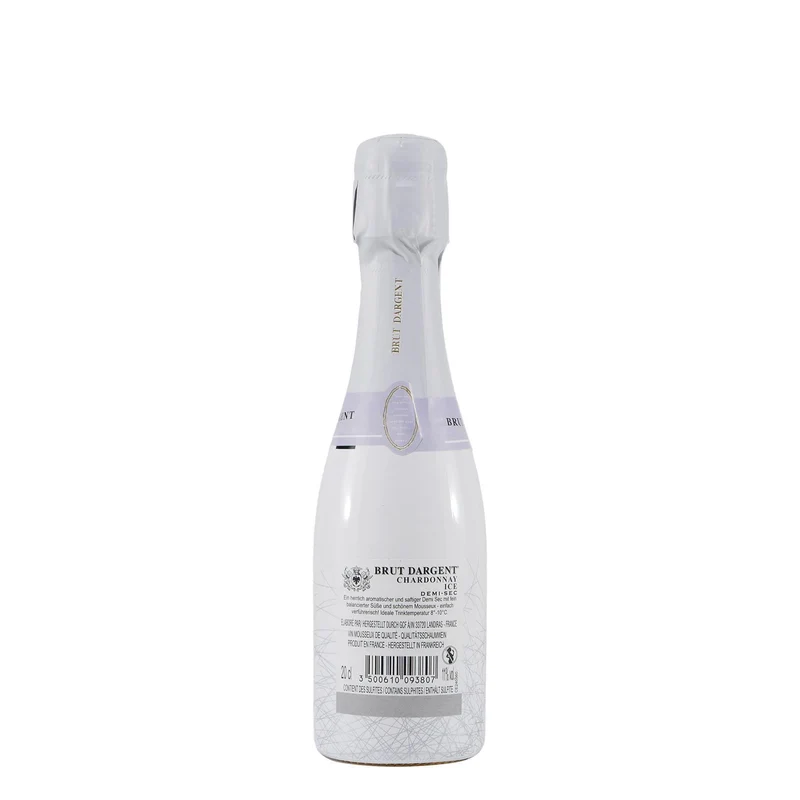 Brut Dargent Chardonnay ICE Sekt -halbtrocken- (6 x 0,2L)