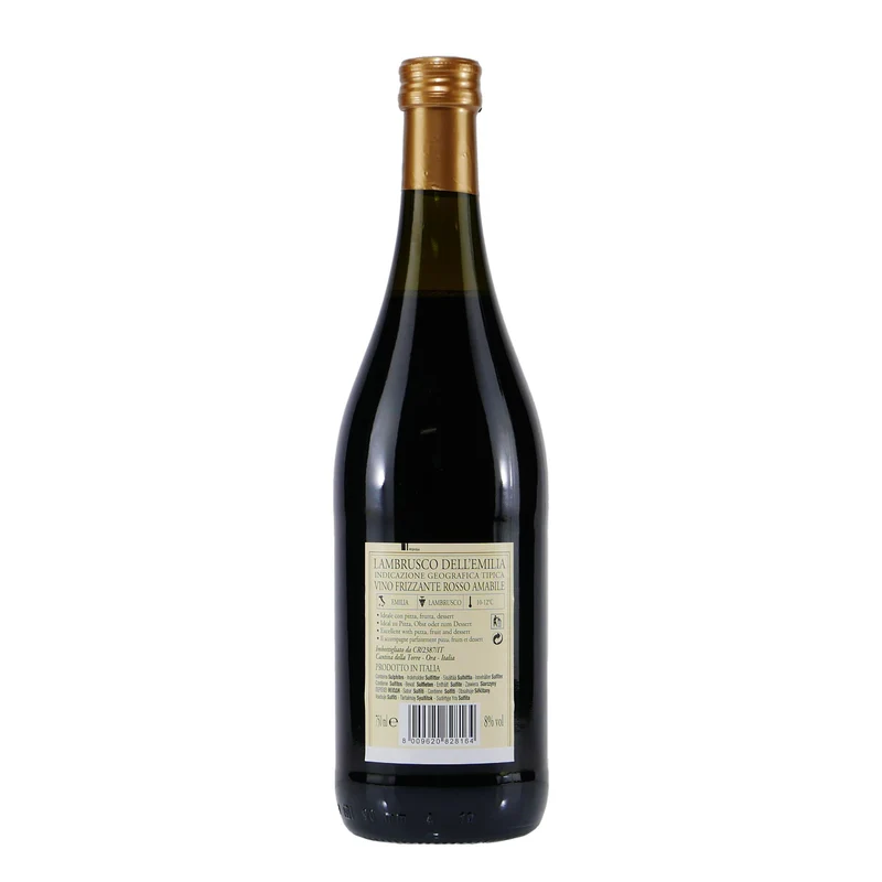 Gina Lambrusco Rosso Amabile -lieblich- (6 x 0,75L)