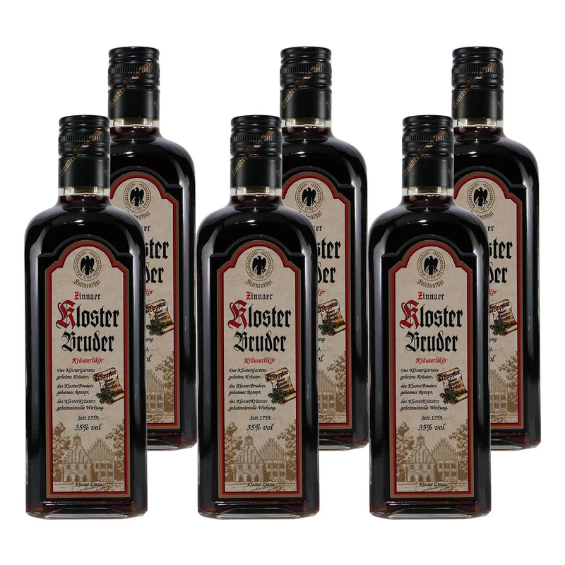 Zinnaer Kloster-Bruder Kräuterlikör (6 x 0,7L)