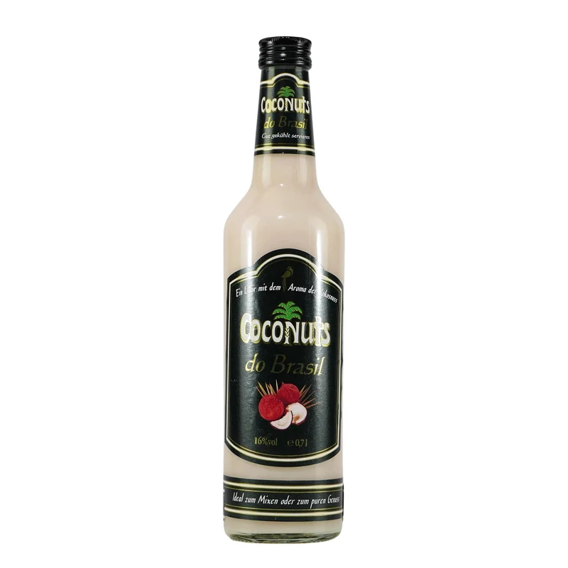 Coconuts do Brasil Likör mit Geschenk-Holzkiste