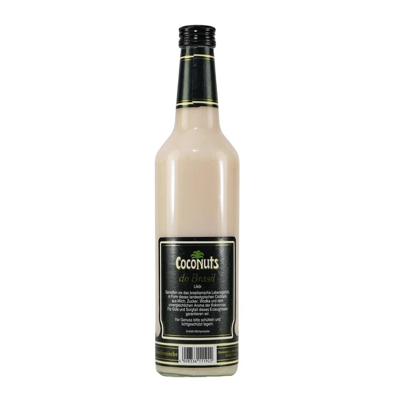 Coconuts do Brasil Likör mit Geschenk-Holzkiste
