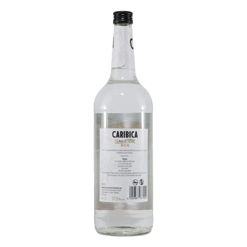 Caribica White & Mild Rum mit Geschenk-Holzkiste
