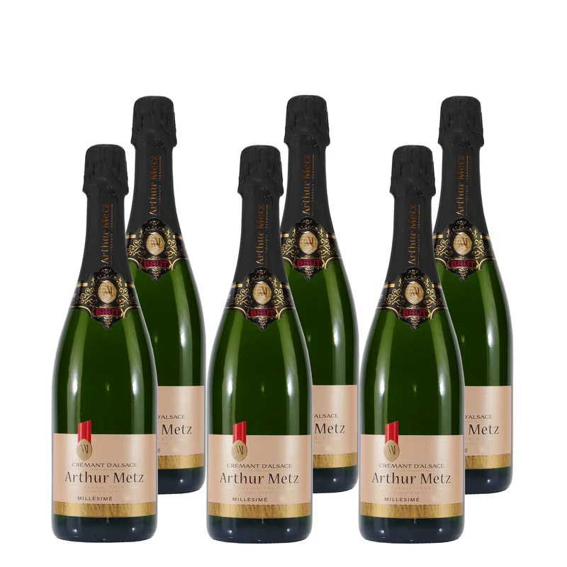 Arthur Metz Crémant d'Alsace -trocken- (6 x 0,75L)