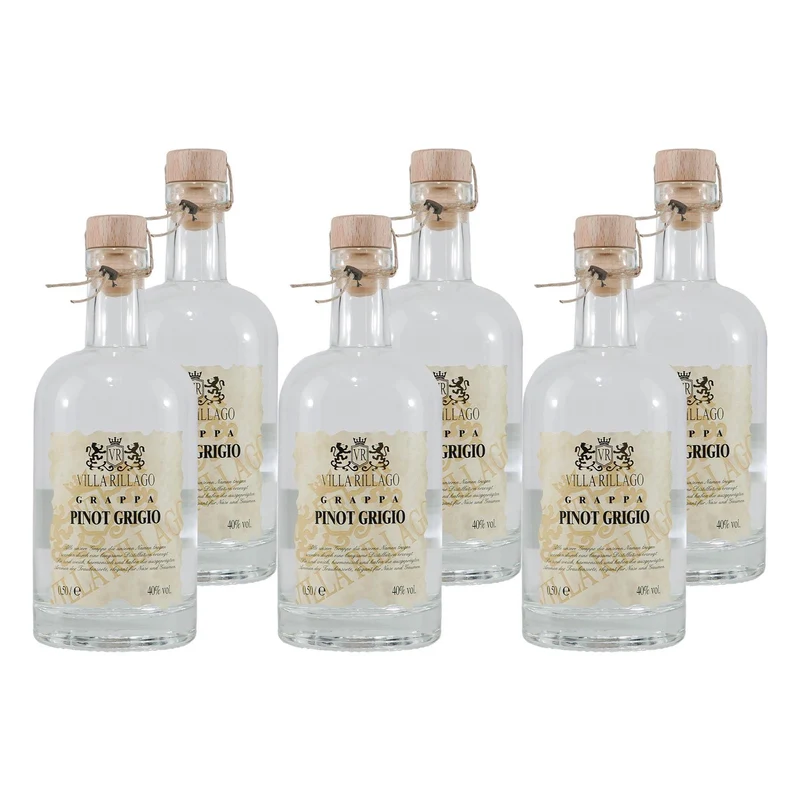 Villa Rillago Pinot Grigio Grappa (6 x 0,5L)