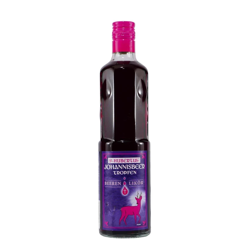 St. Hubertus Johannisbeer-Tropfen Beeren Likör