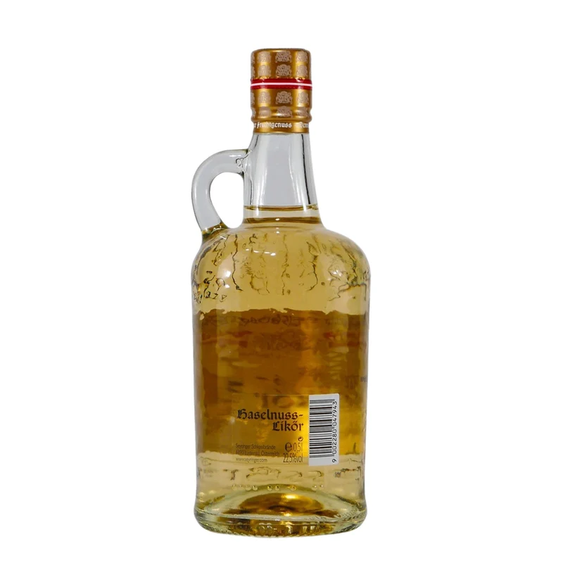 Seyringer Schlossbrände Haselnusslikör mit Geschenk-HK