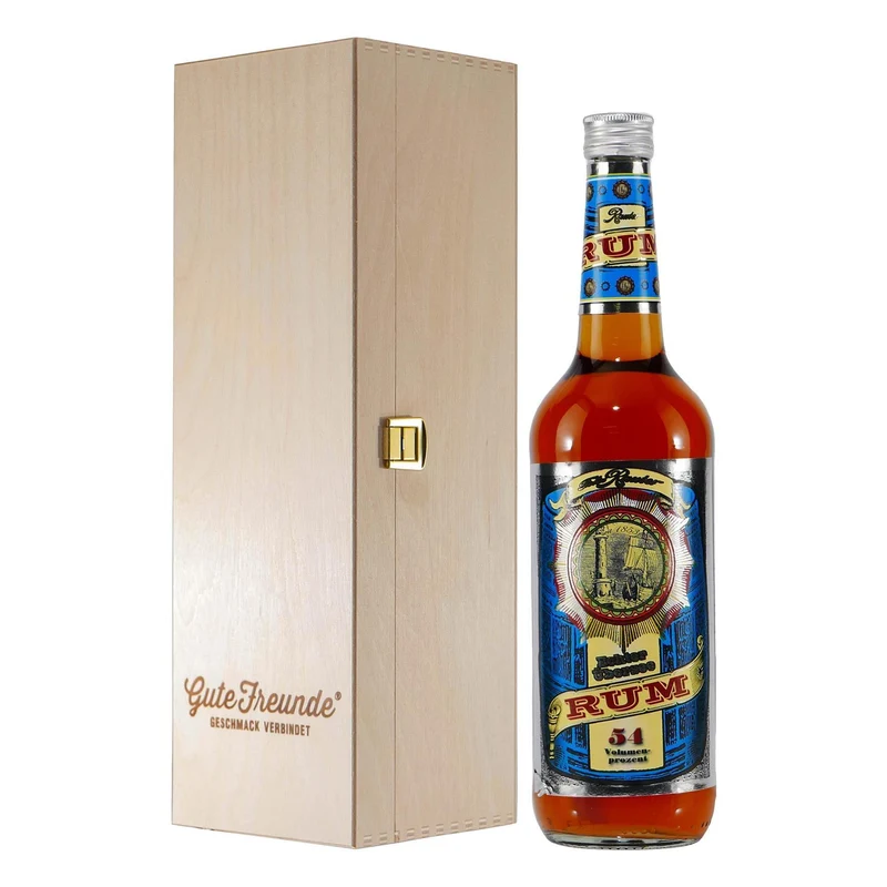 Rauter Echter Übersee Rum 54 mit Geschenk-HK