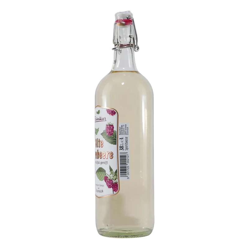 Raunikar Alte Himbeere Obstbrand mit Geschenk-HK