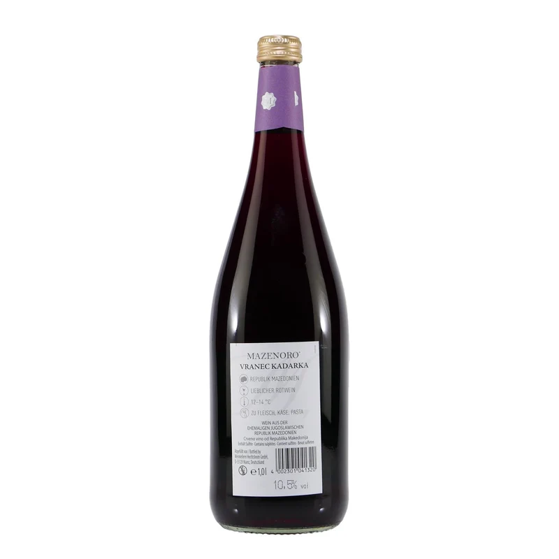Mazenoro Vranec Kadarka Lieblich (6 x 1,0L)